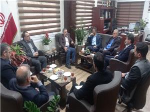 تشکيل نشست همانديشي مديرکل جديد راه و شهرسازي مازندران با شهردار و اعضاي شوراي شهر ساري