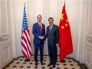 معاون نخست وزیر چین با وزیر خزانه داری ایالات متحده گفتگو کرد