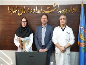 تجليل از فرشتگان سفيدپوش منطقه 14