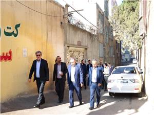 بازديد رئيس مرکز بازرسي و نظارت شرکت مخابرات ايران از روند اجراي پروژه فيبر نوري در کرمانشاه