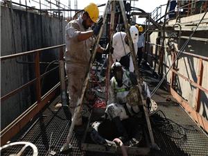 تعميرات اساسي كلوز درين، در جهت توليد پايدار نفت در حال انجام است