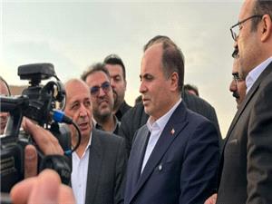 بازديد وزير جهاد کشاورزي از سد بافتان؛ افزايش بهرهوري آب و توسعه کشاورزي در سراب