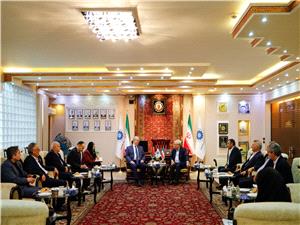 ديدار رئيس اتاق تبريز با سفير بلاروس در جمهوري اسلامي ايران