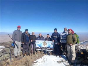 صعود کوهنوردان جهاد کشاورزي آذربايجان شرقي به قله يايقار در گراميداشت روز جهاني خاک