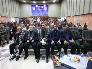 همايش بزرگ بسيجيان پالايشگاه آبادان