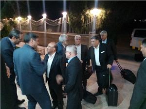 معاون وزير اقتصاد و رئيس کل گمرک جمهوري اسلامي ايران وارد کرمانشاه شد