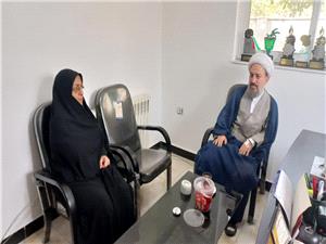 رئيس شوراي فرهنگ عمومي با رئيس اداره فرهنگ و ارشاد اسلامي مياندورود ديدار و گفت وگو کرد