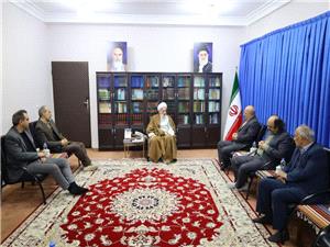 ديداراعضاي هيات رييسه دانشگاه مازندران با نماينده وليفقيه دراستان