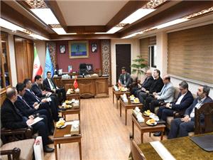 ديدار سرکنسول جديد ترکيه با رئيس دانشگاه تبريز