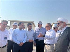 بازديد اعضاي کميسيون انرژي مجلس از روند توسعه ميدان گازي پارس جنوبي