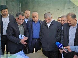 بازديد معاون وزير راه و نايب رئيس مجلس از راه آهن گلگهر-شيراز