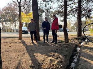 مرمت انهار سنگي و انتقال پساب تصفيه براي مديريت پايدار منابع آب در بوستان چيتگر