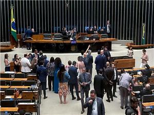 Brazil lawmakers approve bill to cut Bolsonaro sentence after ruckus