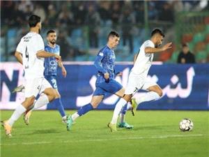 توقف خانگی استقلال مقابل ملوان