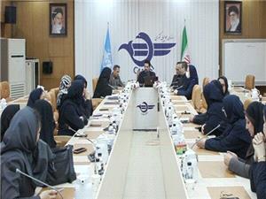 بهرهگيري از ظرفيت بانوان سازمان هواپيمايي کشوري در تمامي سطوح