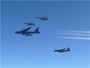 US bombers join Japanese fighter jets days after China-Russia drills