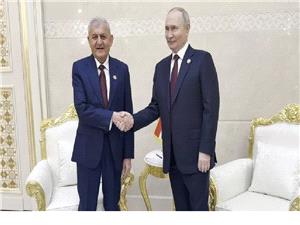 الرئیس الروسی یلتقی نظیره العراقی فی عشق آباد