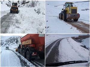 بازگشايي تمامي راههاي روستايي لرستان