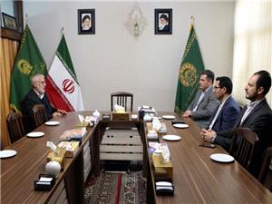 تأکيد بر توسعه همکاريهاي اجتماعي و خيرخواهانه در ديدار مديرکل راه و شهرسازي آذربايجان شرقي با مدير کانونهاي خدمت رضوي استان