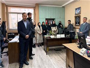 بازديد دانشجويان رشته مهندسي شهرسازي از اداره کل راه و شهرسازي آذربايجان شرقي