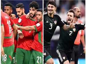 الموعد والقنوات المفتوحه الناقله لمباراه المغرب ضد الإمارات فی نصف نهائی کأس العرب