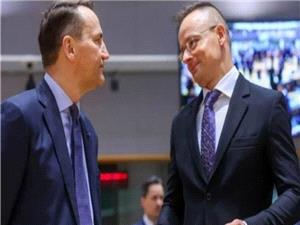 جدال لفظی وزرای خارجه مجارستان و لهستان درباره داراییهای روسیه