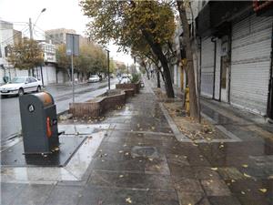 اجراي طرح عريضسازي پيادهراههاي خيابان امامزاده حسن(ع) و نصب مخازن دفني هوشمند