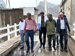 بازديد مديرکل راه و شهرسازي هرمزگان از محورهاي شرق استان و سد استقلال