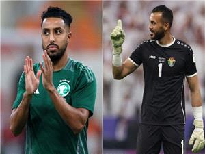 ماذا جرى بین حارس منتخب الأردن وقائد السعودیه سالم الدوسری؟