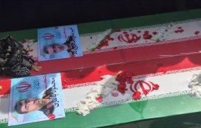 شهیدان حاجی‌زاده و باقری در بهشت زهرا آرام گرفتند