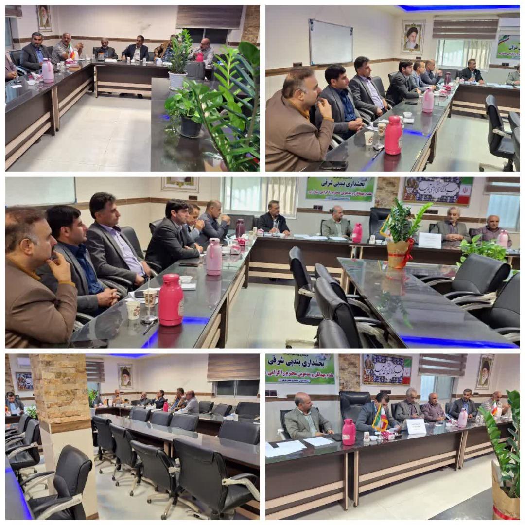 بررسي چالش‌ها و فرصت‌ها در دومين  جلسه شوراي کشاورزي بخش بندپي شرقي