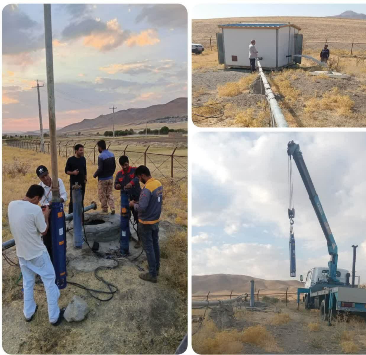 مدير امور آب و فاضلاب شهرستان سنقرو کليايي :با تعويض شناور چاه دوگلبنده آب 8 روستاي سنقروکليايي پايدار شد