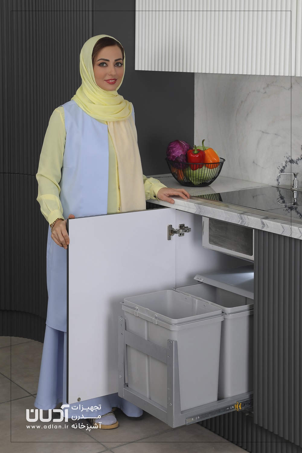 کدام مدل سطل زباله ریلی برای آشپزخانه شما مناسب‌تر است؟