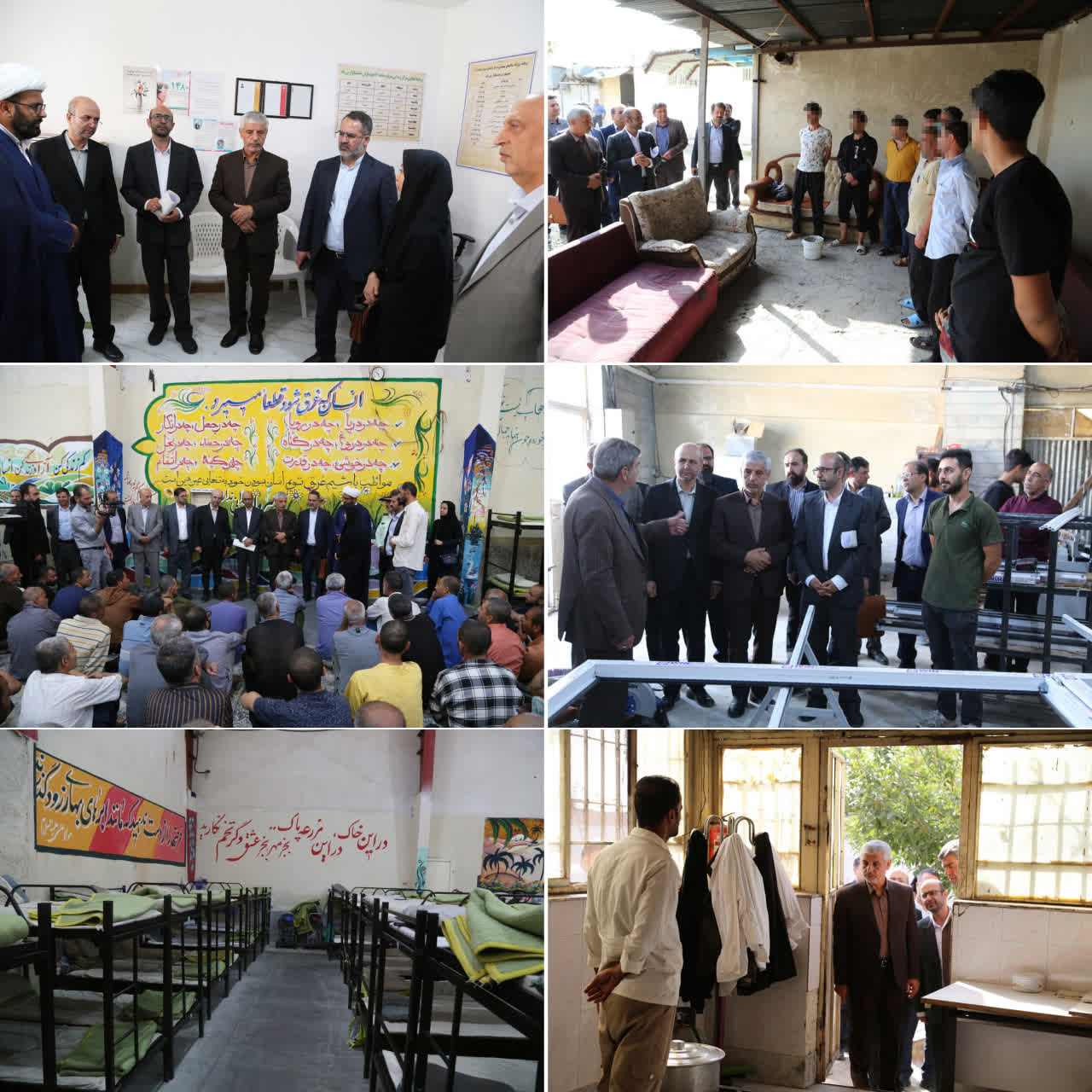 قزوين؛ الگويي موفق در مراقبت از معتادان بهبود يافته/ تسهيل فرآيند باز اجتماعي شدن مددجويان در دستور کار