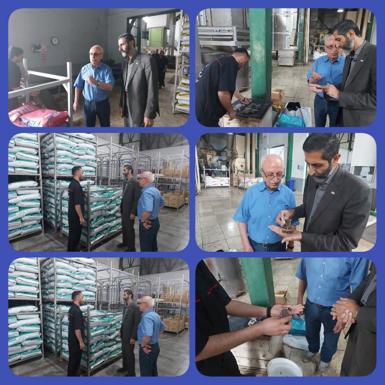 ارتقاي توليد وصادرات خوراک آبزيان؛ بازديد شيلات مازندران از کارخانه ماناکو