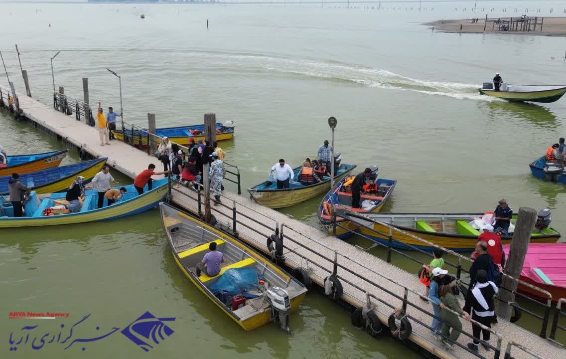جابجايي بيش از 169 هزار مسافر از اسکله‌هاي بندرترکمن و بندرگز