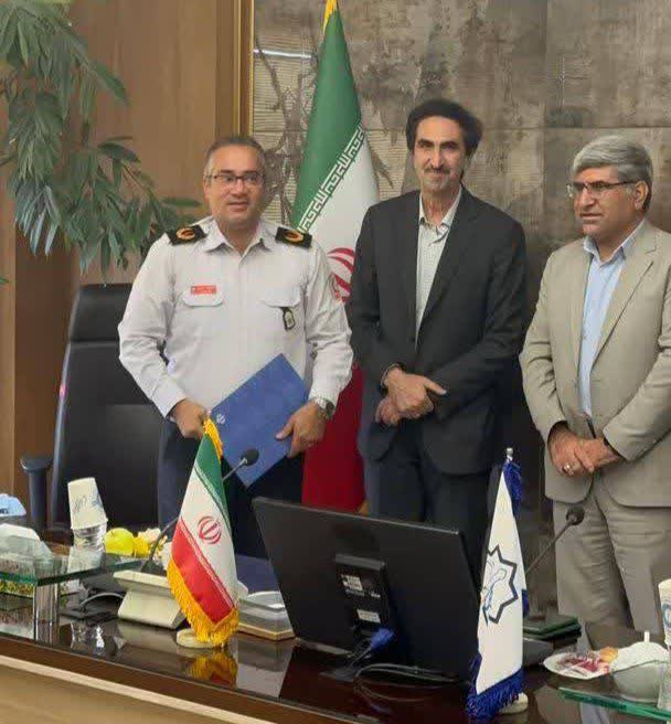 ربيس آتش نشاني نيشابور ، ربيس كارگروه نظارت ، ارزيابي و بازرسي کميته تخصصي آتش نشاني هاي خراسان رضوي شد