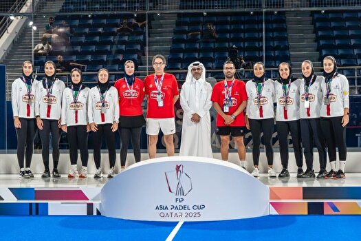 پدل قهرمانی آسیا؛ بانوان ایران نایب قهرمان شدند