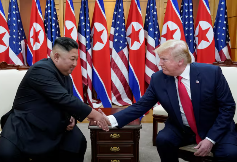 ترامپ: نمی توانستم برای دیدار با رهبر کره شمالی برنامه ریزی کنم