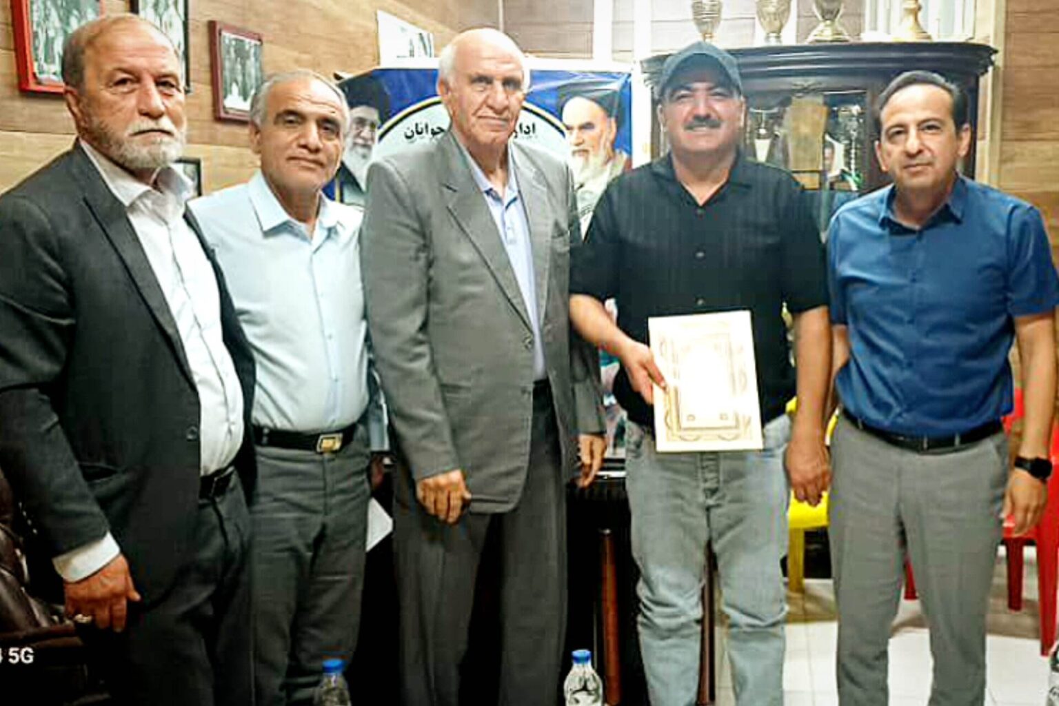 قنبري رئيس هيئت کشتي فشافويه شد