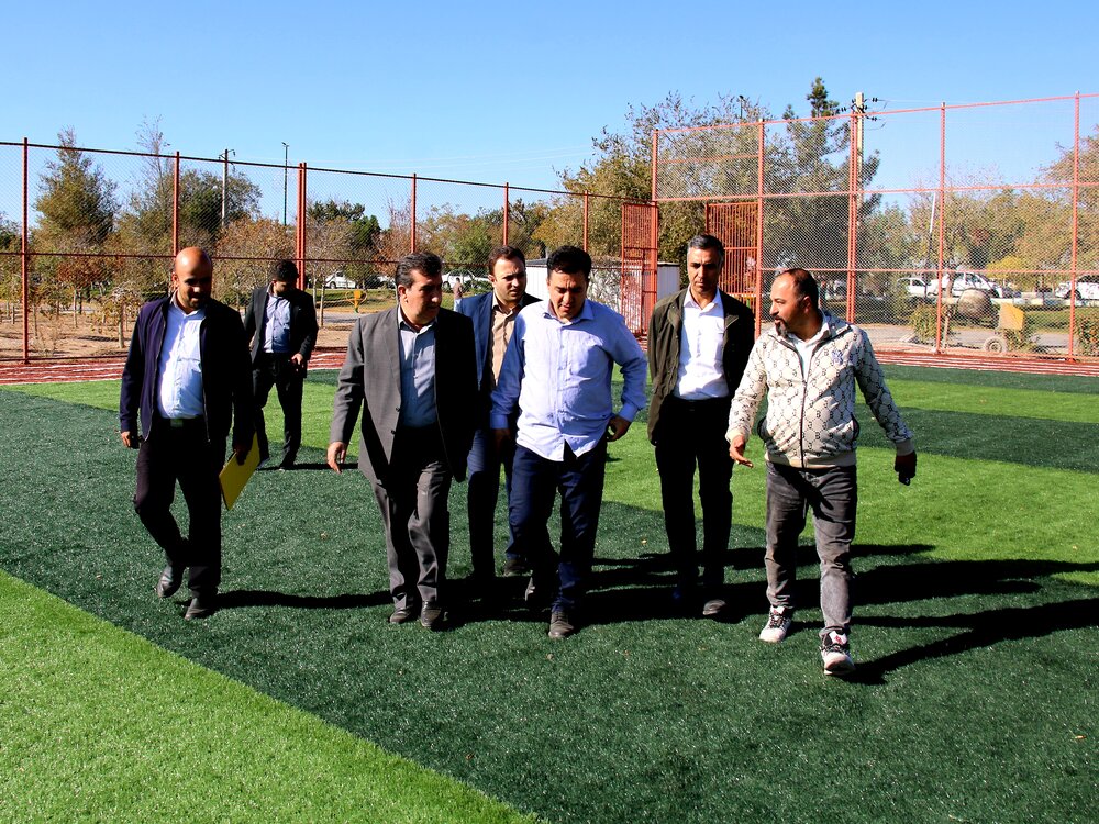 افتتاح زمين چمن مصنوعي شهداي اقتدار در ماه جاري