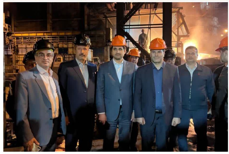 بازديد رئيس سازمان امور مالياتي از فولاد صنعت بناب با هدف حمايت از توليد و حفظ اشتغال