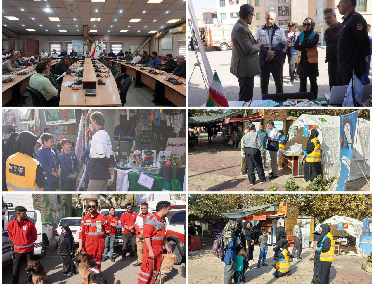 تمرين‌هاي عملياتي و آموزشي پدافند غيرعامل در منطقه 20 اجرا شد