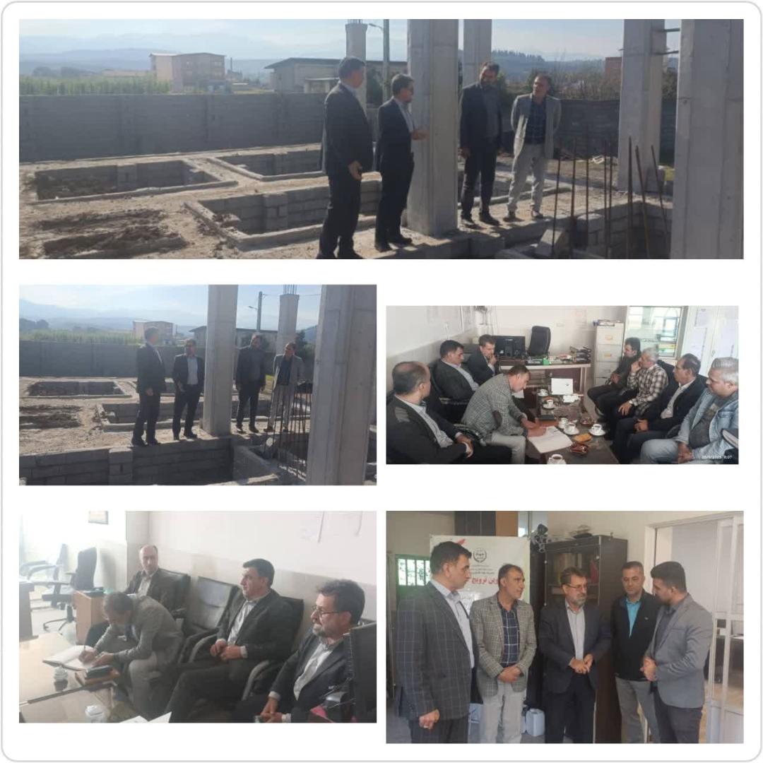 بازديد ميداني مديران ارشد جهاد کشاورزي براي تسريع در پروژه‌ها و رفع چالش‌هاي ميداني