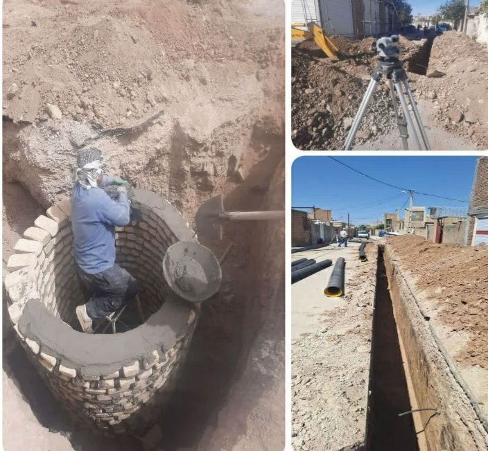 صرفه‌جويي 1.2 ميليارد توماني با اجراي مشارکتي شبکه فاضلاب در گيلان‌غرب