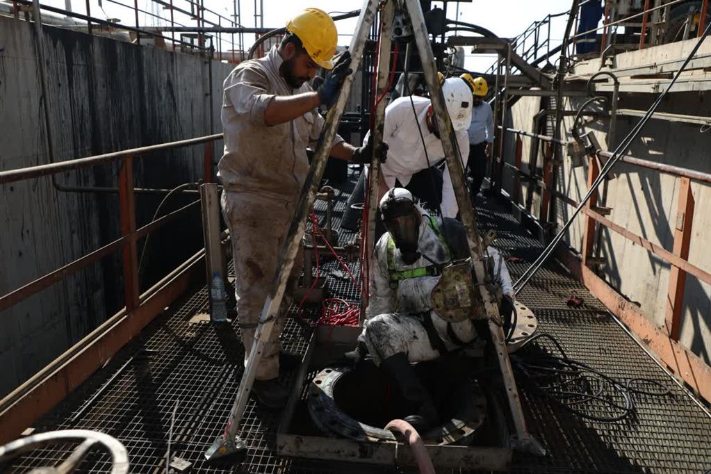 تعميرات اساسي كلوز درين، در جهت توليد پايدار نفت در حال انجام است