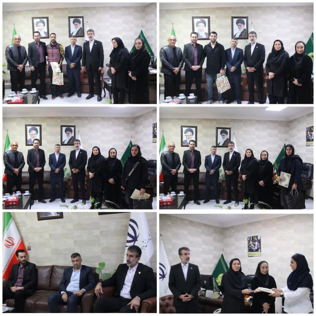 مدال آوران مازندراني رشته هاي مختلف سومين دوره المپياد آمادگي جسماني قهرماني کشور تجليل شدند?