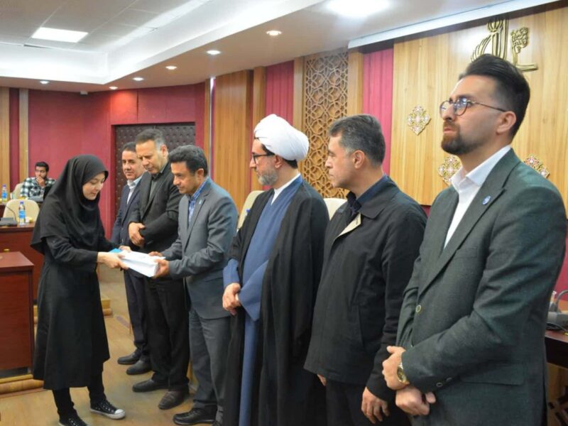 تجليل از برگزيدگان المپياد علمي دانشجويي کشور در دانشگاه تبريز