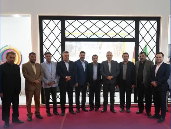 هم‌گرايي اصناف و بازرگانان؛ محور گفت‌وگوي رئيس و نايب‌رئيس اتاق اصناف ايران در غرفه اتاق خرمشهر