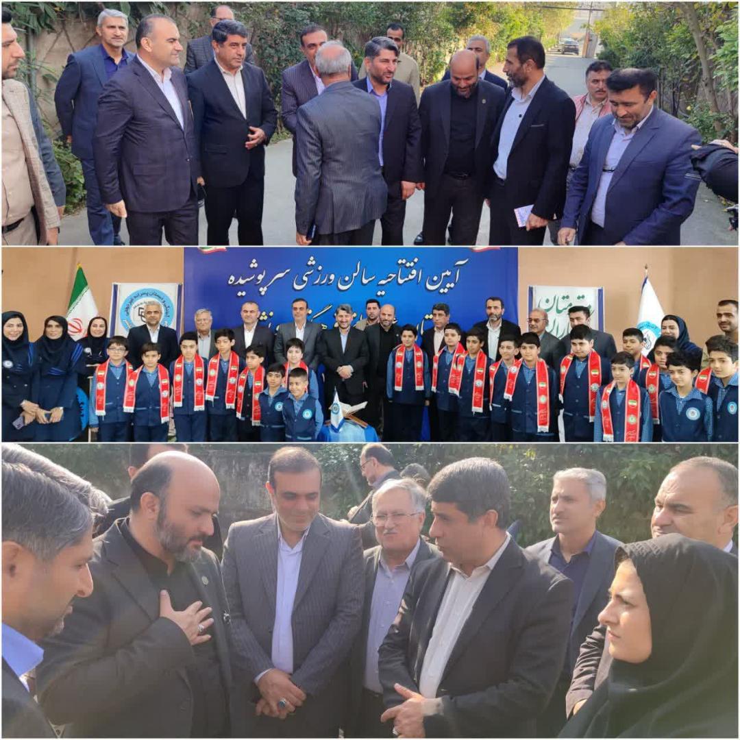 حضور رئيس سازمان نوسازي مدارس در بابلسر و گشايش فضاهاي جديد آموزشي و تربيتي